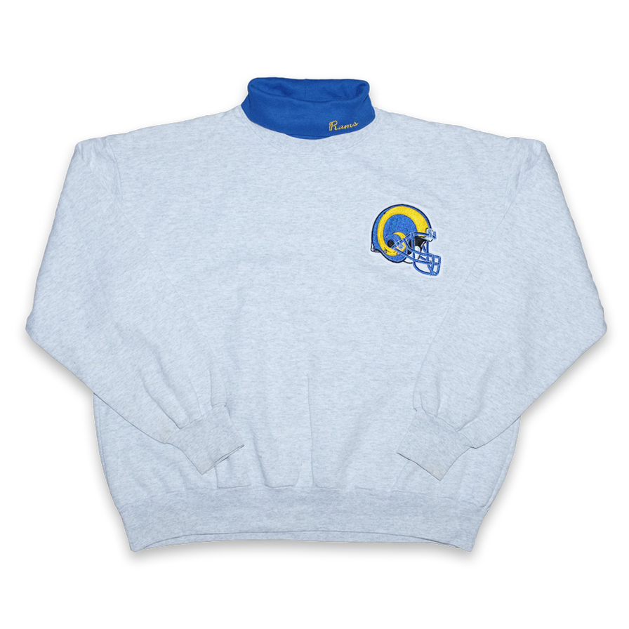 Vintage Rams Turtleneck Sweater Medium - Double Double Vintage