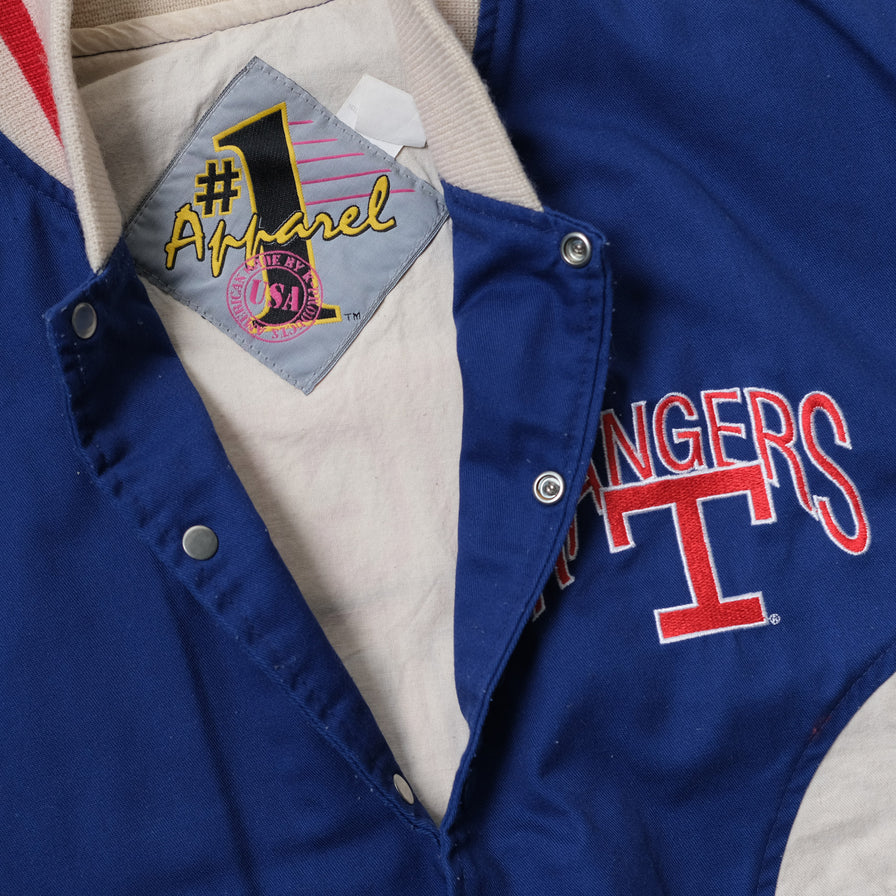 Vintage Texas Rangers College Jacket Medium