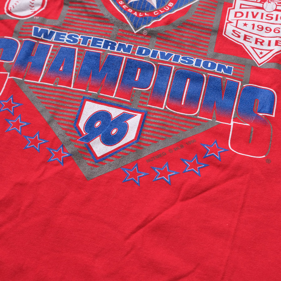 Vintage 1996 Texas Rangers MLB T-Shirt Medium