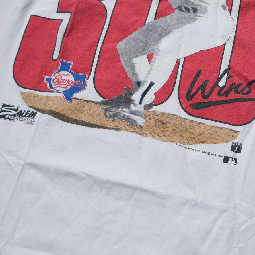 Vintage 1990 Nolan Ryan Texas Ranger T-Shirt Medium