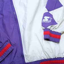 Vintage Starter Toronto Raptors Track Jacket Large - Double Double Vintage