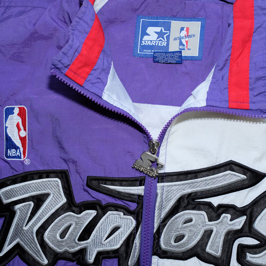 Vintage raptors top windbreaker