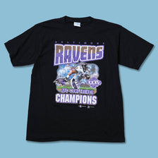 Vintage 2001 Baltimore Ravens T-Shirt Large / XLarge