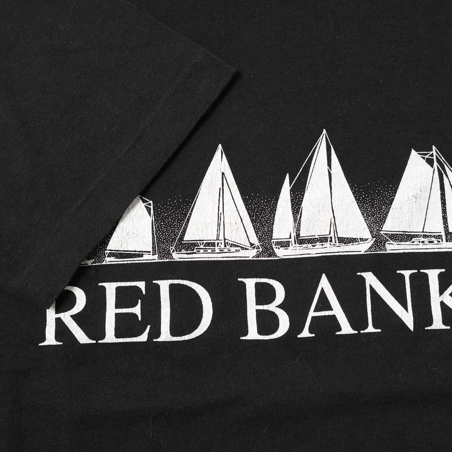 Vintage Red Bank T-Shirt XLarge