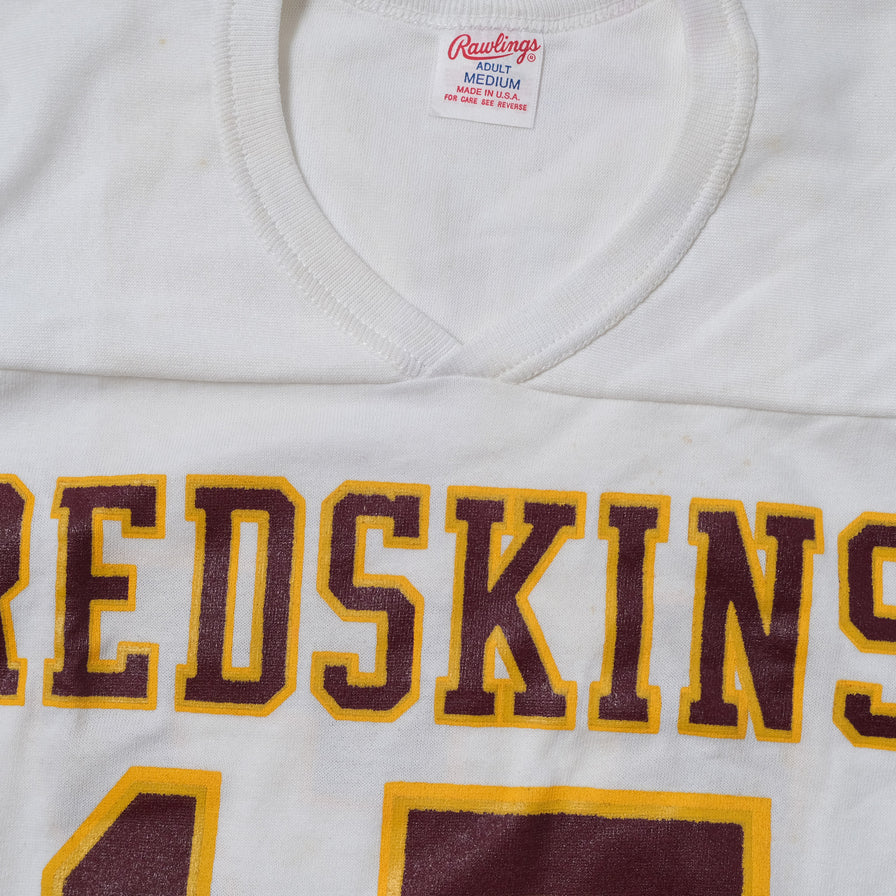 Vintage Deadstock Washington Redskins V-Neck T-Shirt Medium
