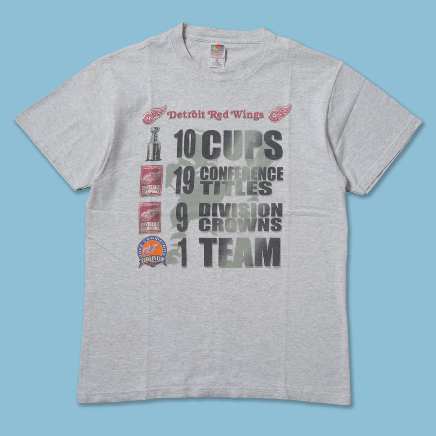 Vintage 2002 Detroit Red Wings T-Shirt Large