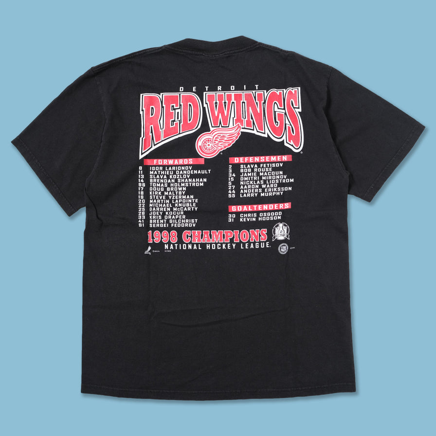Vintage 1998 Detroit Red Wings T-Shirt Large