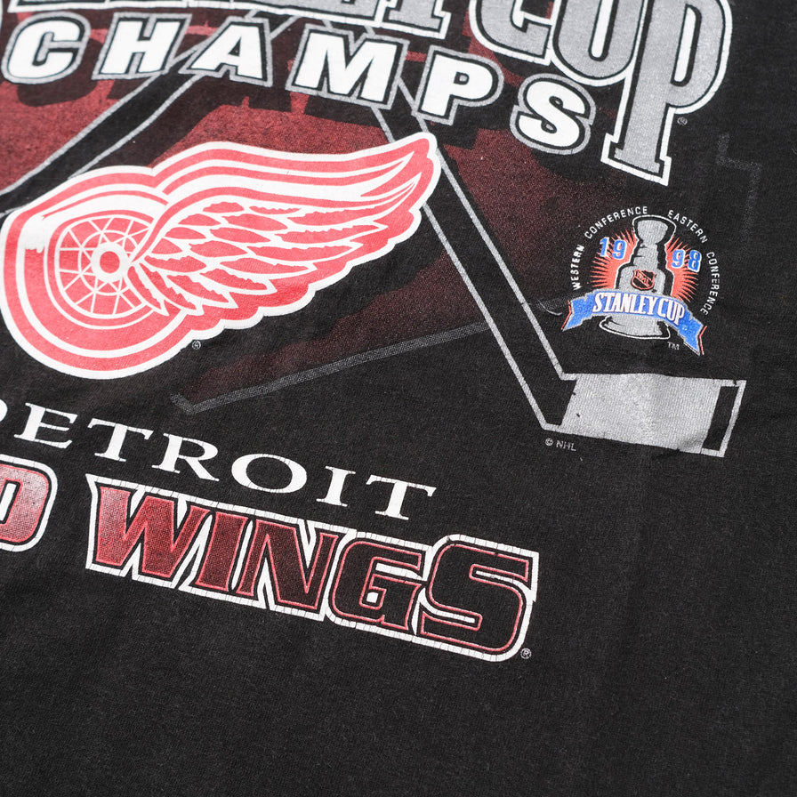 Vintage 1998 Starter Detroit Red Wings T-Shirt Large