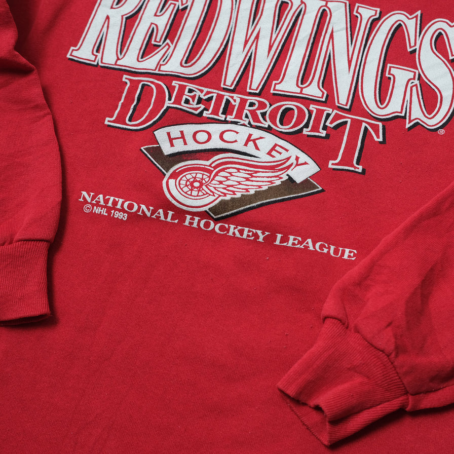 Vintage 1993 Detroit Red Wings Sweater Large / XLarge