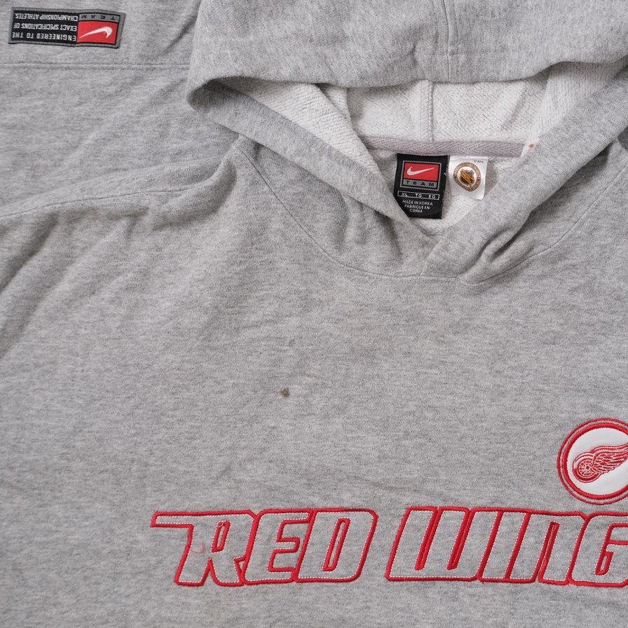 Vintage Nike Detroit Red Wings Hoody XLarge