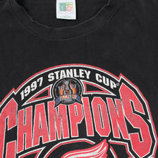 Vintage 1997 Detroit Red Wings T-Shirt Large