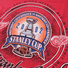 Vintage 2002 Stanley Cup Detroit Red Wings T-Shirt Large
