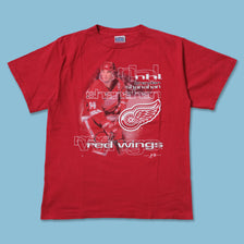 Vintage Brandon Shanahan Detroit Red Wings T-Shirt Large