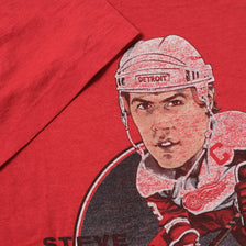 Vintage 1989 Steve Yzerman T-Shirt Large