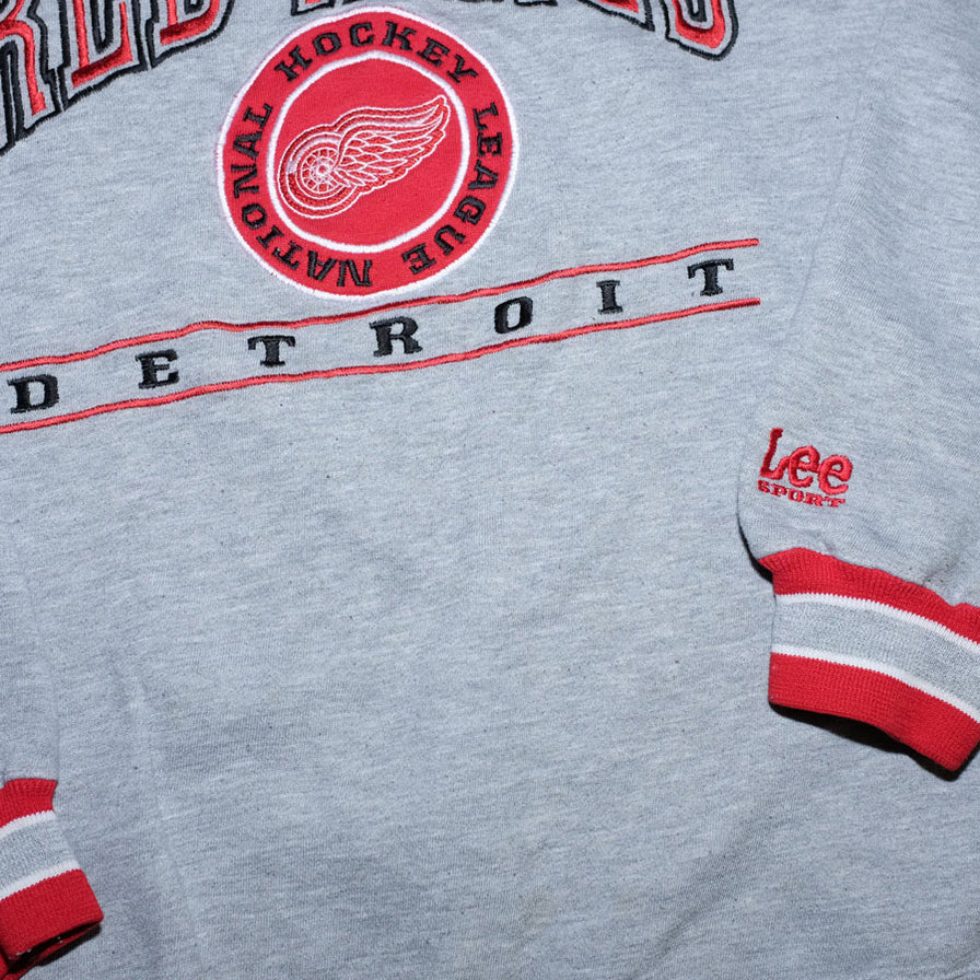Vintage Detroit Red Wings Sweater Large - Double Double Vintage
