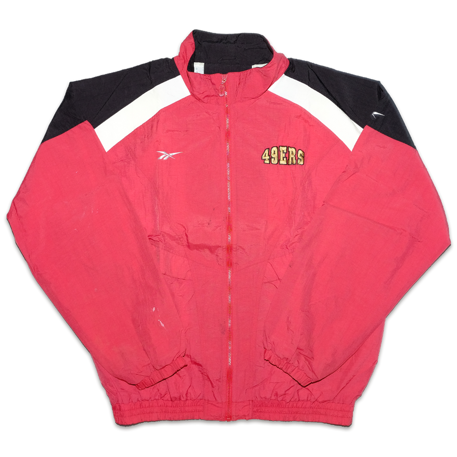 Vintage Reebok San Francisco 49ers Jacket XLarge - Double Double Vintage
