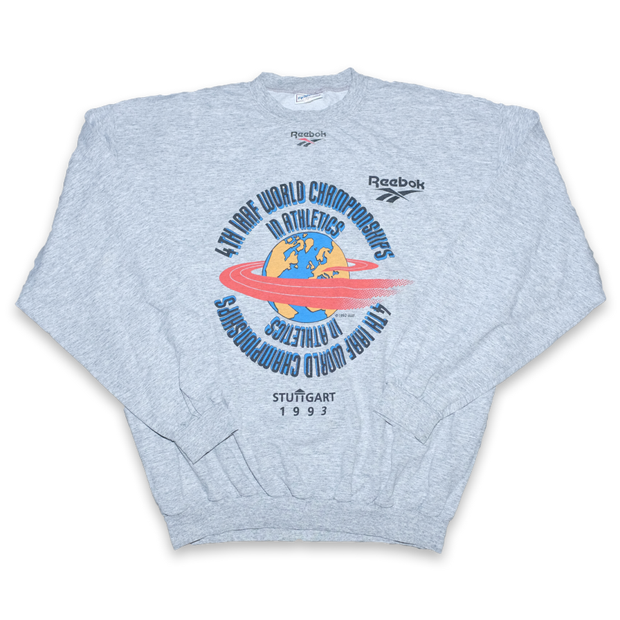 Vintage Reebok IAAF WC 1993 Sweater XLarge - Double Double Vintage