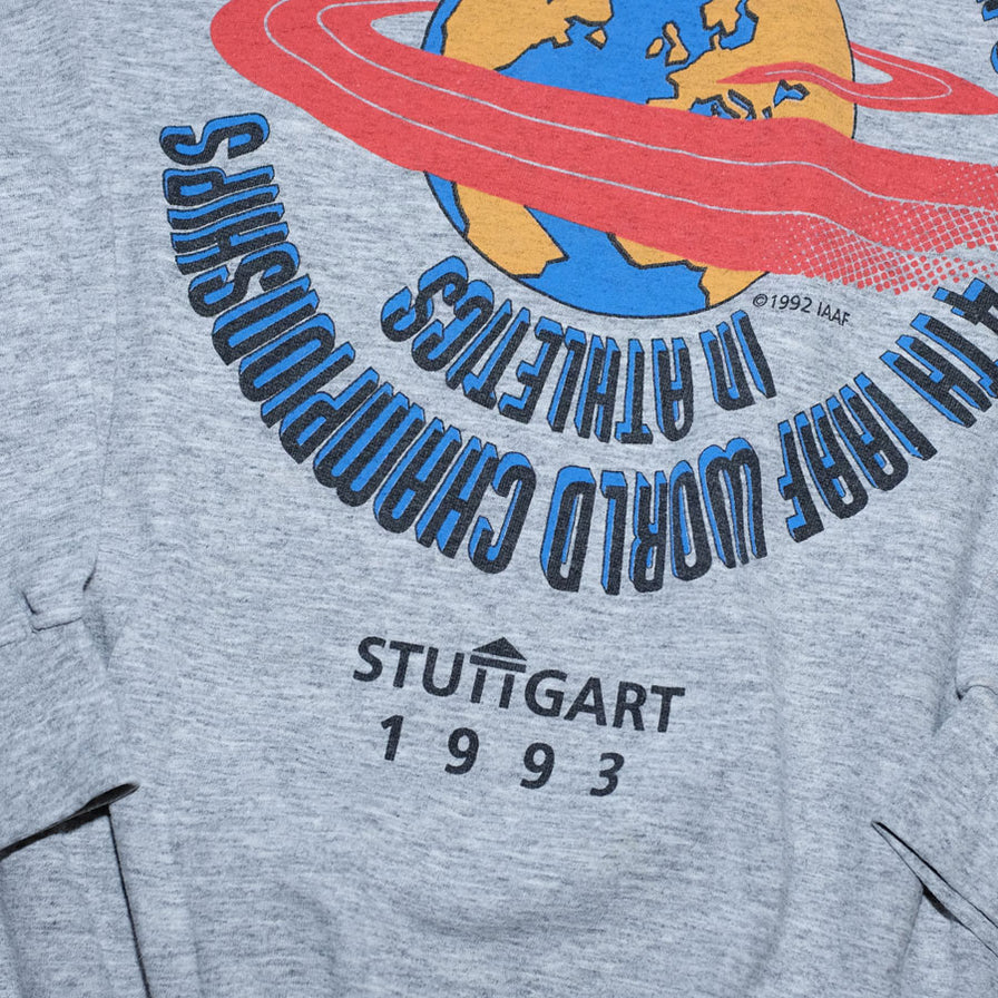 Vintage Reebok IAAF WC 1993 Sweater XLarge - Double Double Vintage