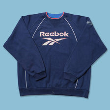 Vintage Reebok Logo Sweater Large