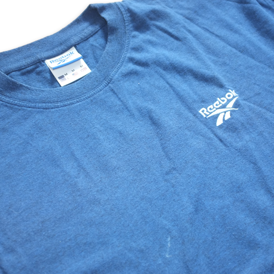 Reebok Chest Logo T-Shirt Medium - Double Double Vintage
