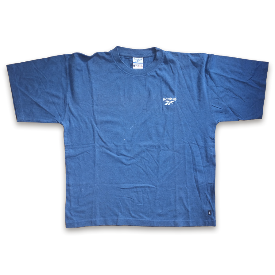Reebok Chest Logo T-Shirt Medium - Double Double Vintage