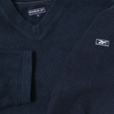 Vintage Reebok V-Neck Fleece Large