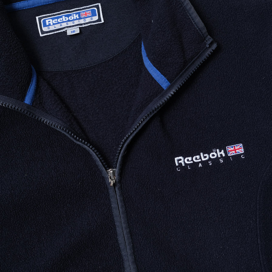Vintage Reebok Fleece Jacket XS / Small