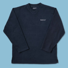 Vintage Reebok V-Neck Fleece Large