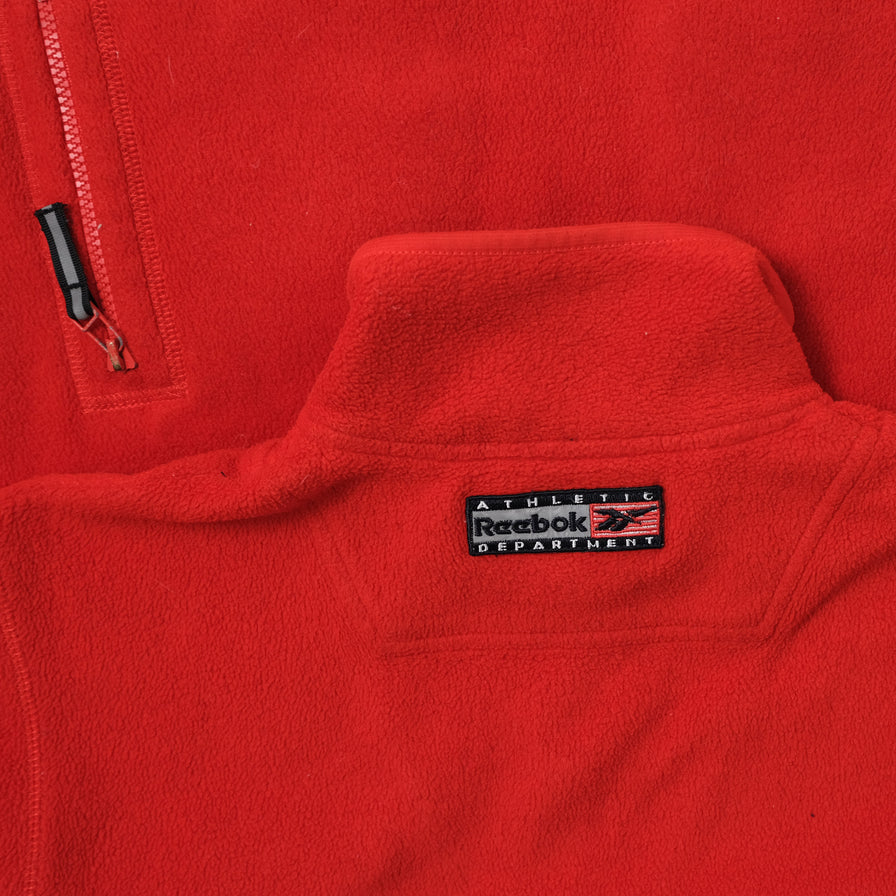 Vintage Reebok Q-Zip Fleece Small / Medium