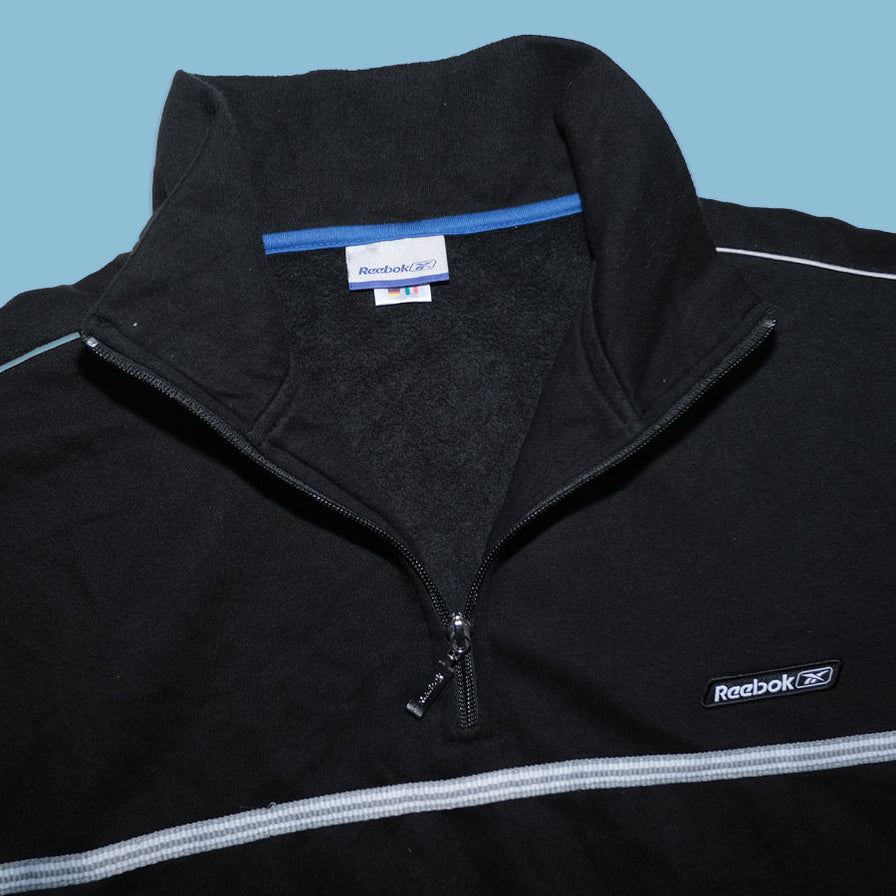 Vintage Reebok Q-Zip Sweater XLarge / XXL - Double Double Vintage