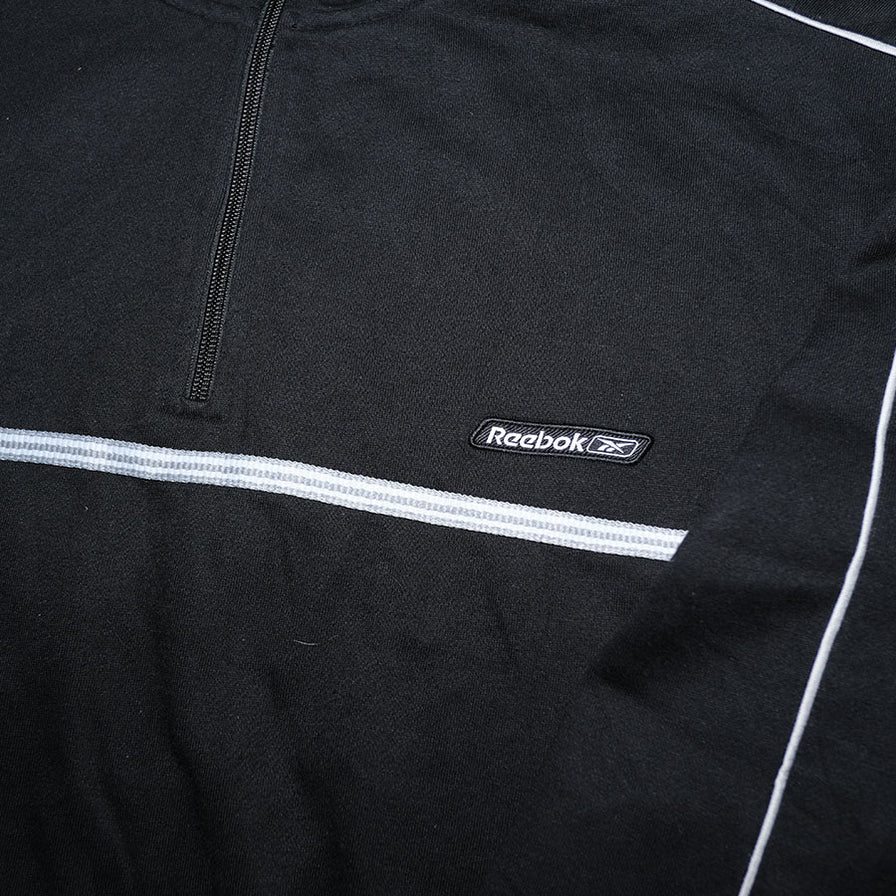 Vintage Reebok Q-Zip Sweater XLarge / XXL - Double Double Vintage