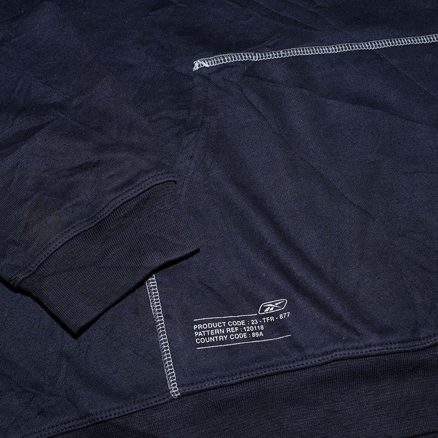 Vintage Reebok Hoody XLarge - Double Double Vintage