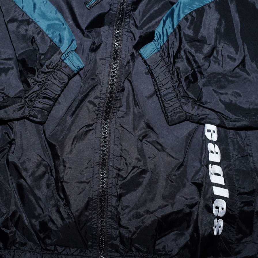 Vintage Reebok Philadelphia Eagles Track Jacket Medium - Double Double Vintage