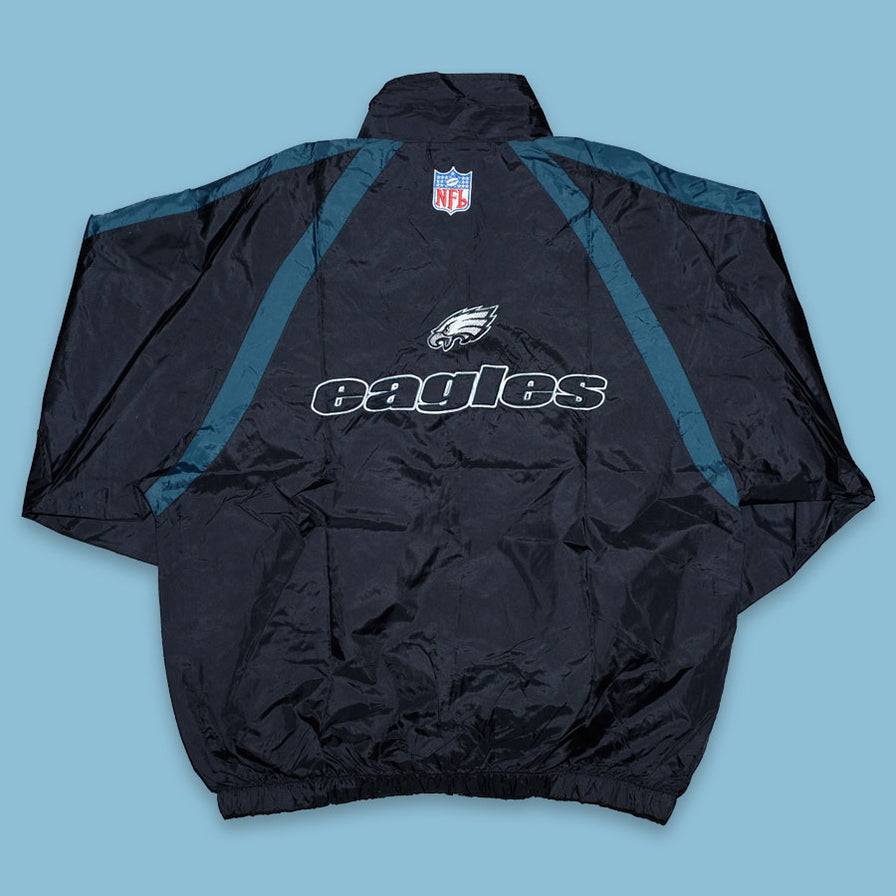 Vintage Reebok Philadelphia Eagles Track Jacket Medium - Double Double Vintage