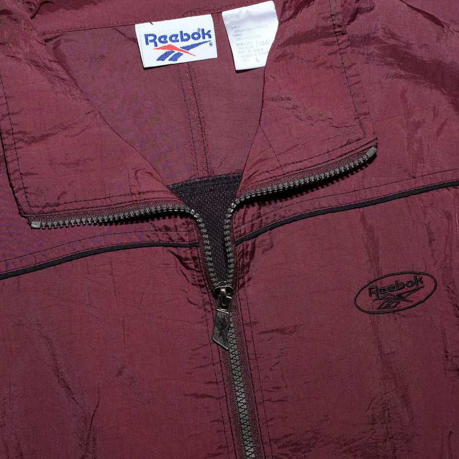 Vintage Reebok Track Jacket Large - Double Double Vintage