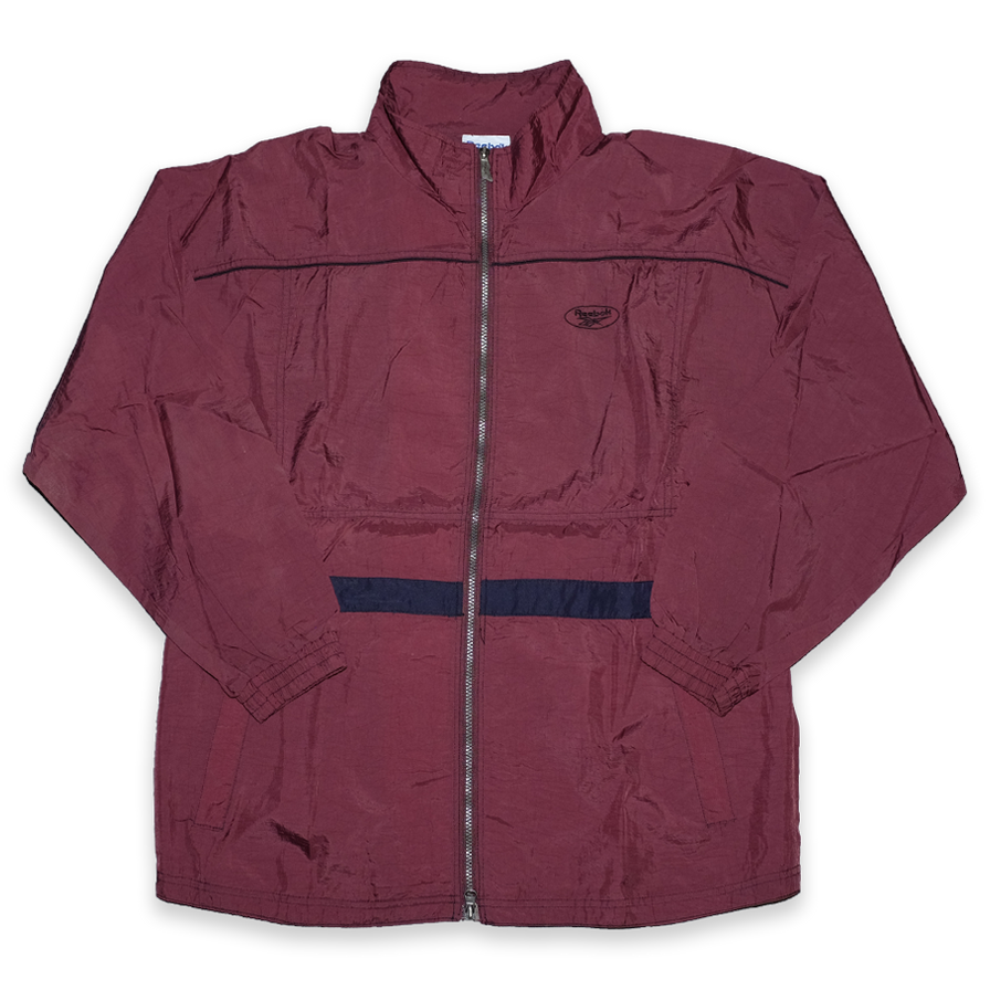 Vintage Reebok Track Jacket Large - Double Double Vintage