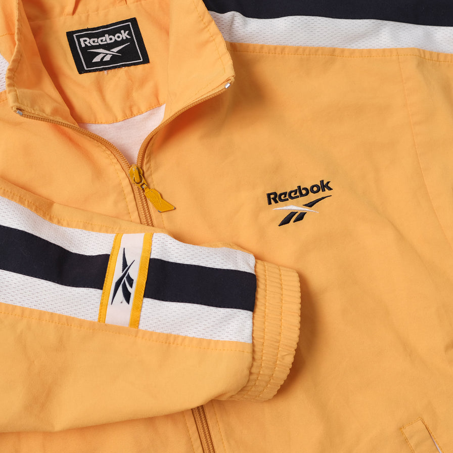 Vintage Reebok Women s Track Jacket XSmall Double Double Vintage