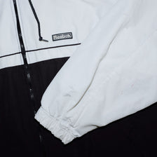 Vintage Reebok Hooded Track Jacket XLarge - Double Double Vintage