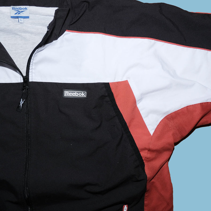 Vintage Reebok Track Jacket Large - Double Double Vintage
