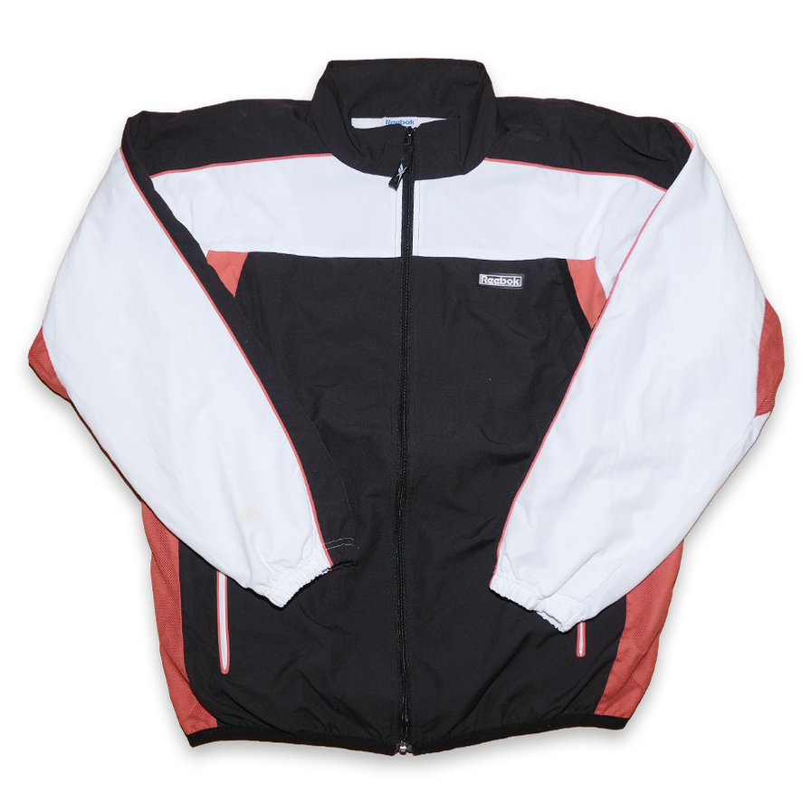 Vintage Reebok Track Jacket Large - Double Double Vintage