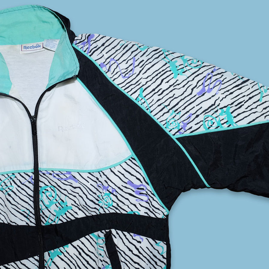 Vintage Reebok Track Jacket Small - Double Double Vintage