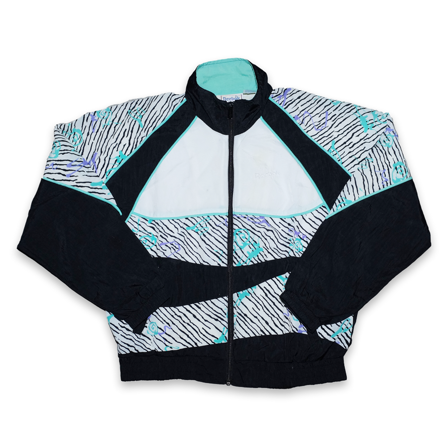 Vintage Reebok Track Jacket Small - Double Double Vintage
