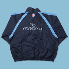 Vintage Reebok Tennessee Titans Track Jacket XLarge