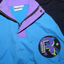 Vintage Reebok Q-Zip Windbreaker Large - Double Double Vintage