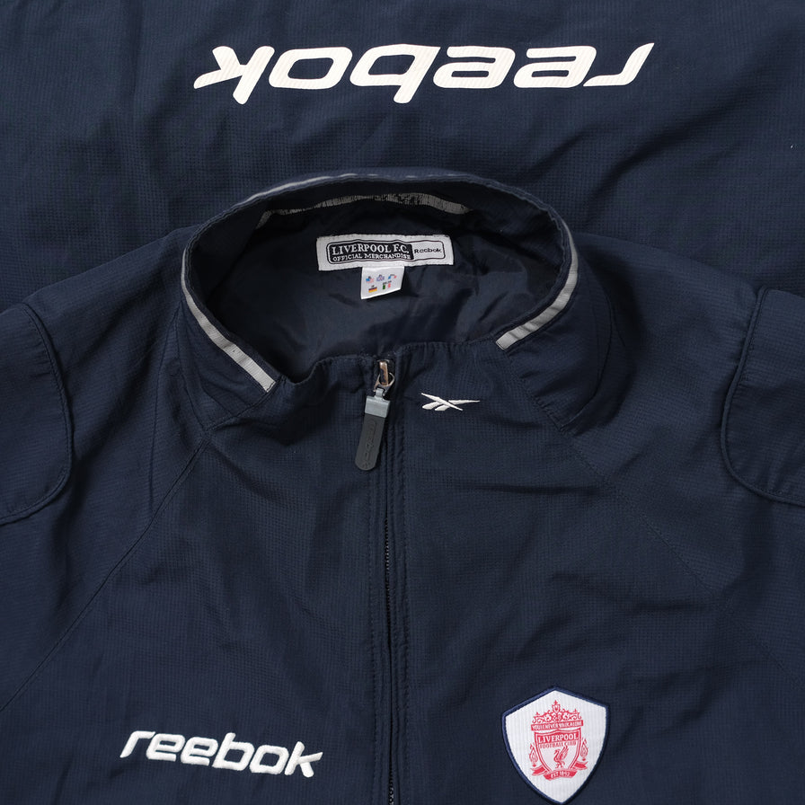 Vintage Reebok FC Liverpool Track Jacket XLarge