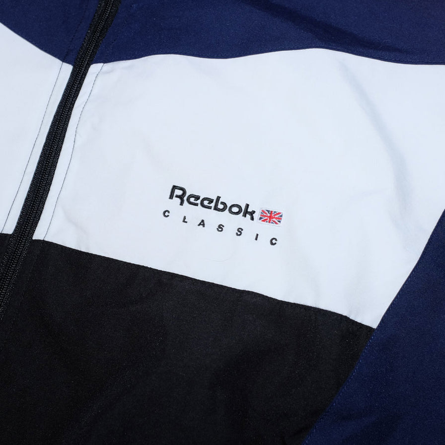 Vintage Reebok Classic Track Jacket XLarge - Double Double Vintage