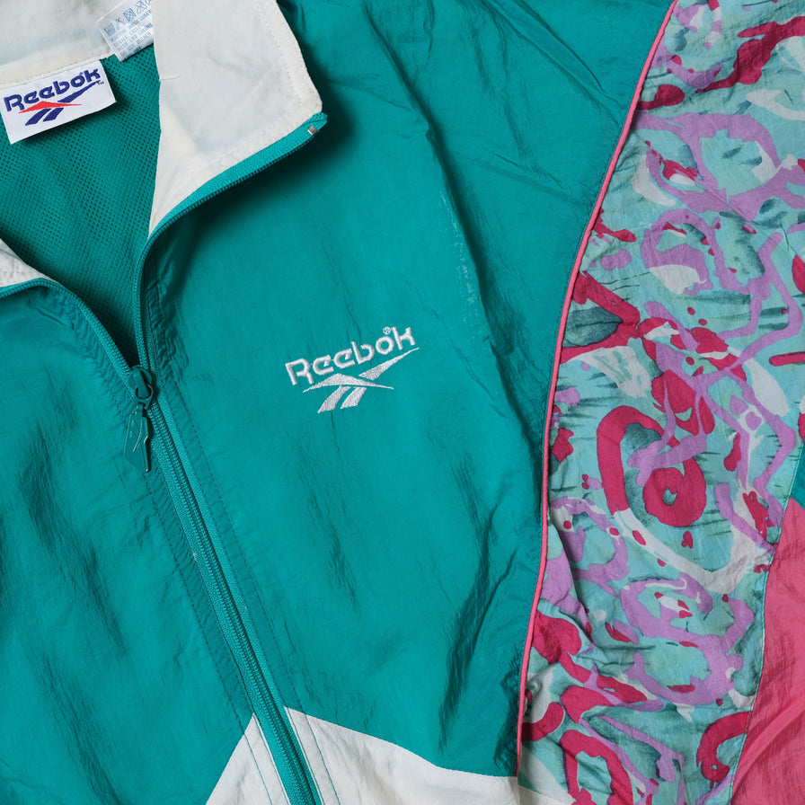 Vintage Reebok Track Jacket Medium