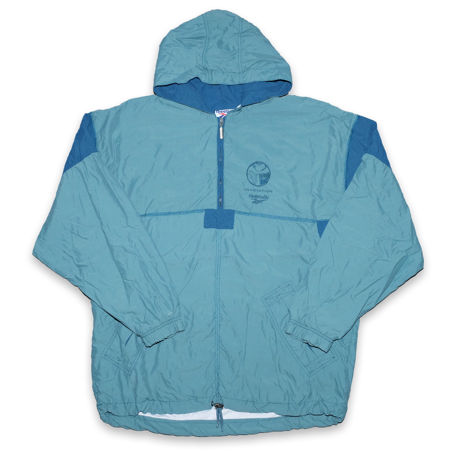 Vintage Reebok Hooded Windbreaker XLarge