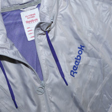 Vintage Reebok Women's Track Jacket Small - Double Double Vintage
