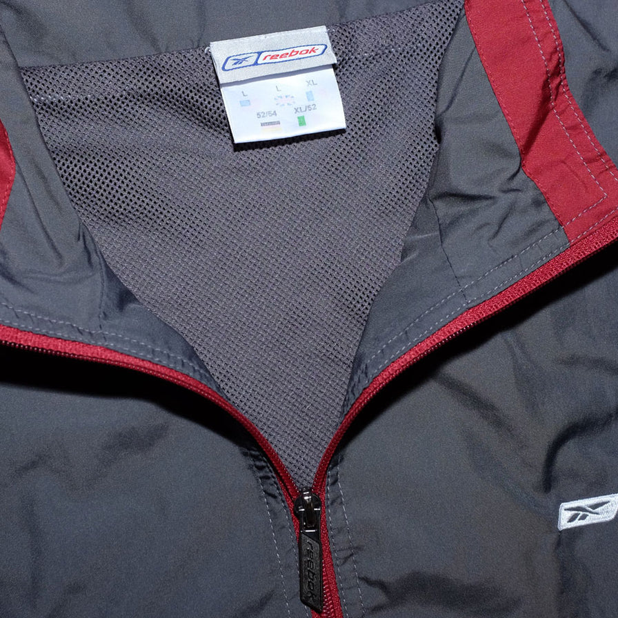 Vintage Reebok Track Jacket Large - Double Double Vintage